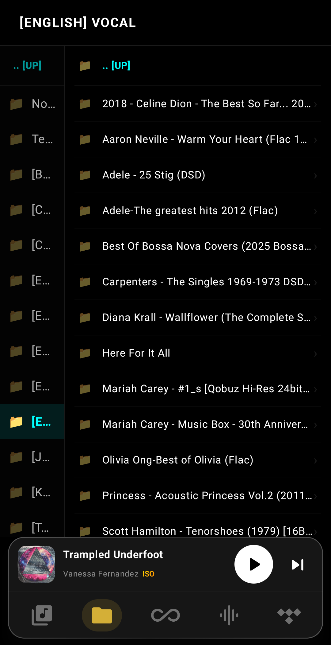 Folder Content Browse
