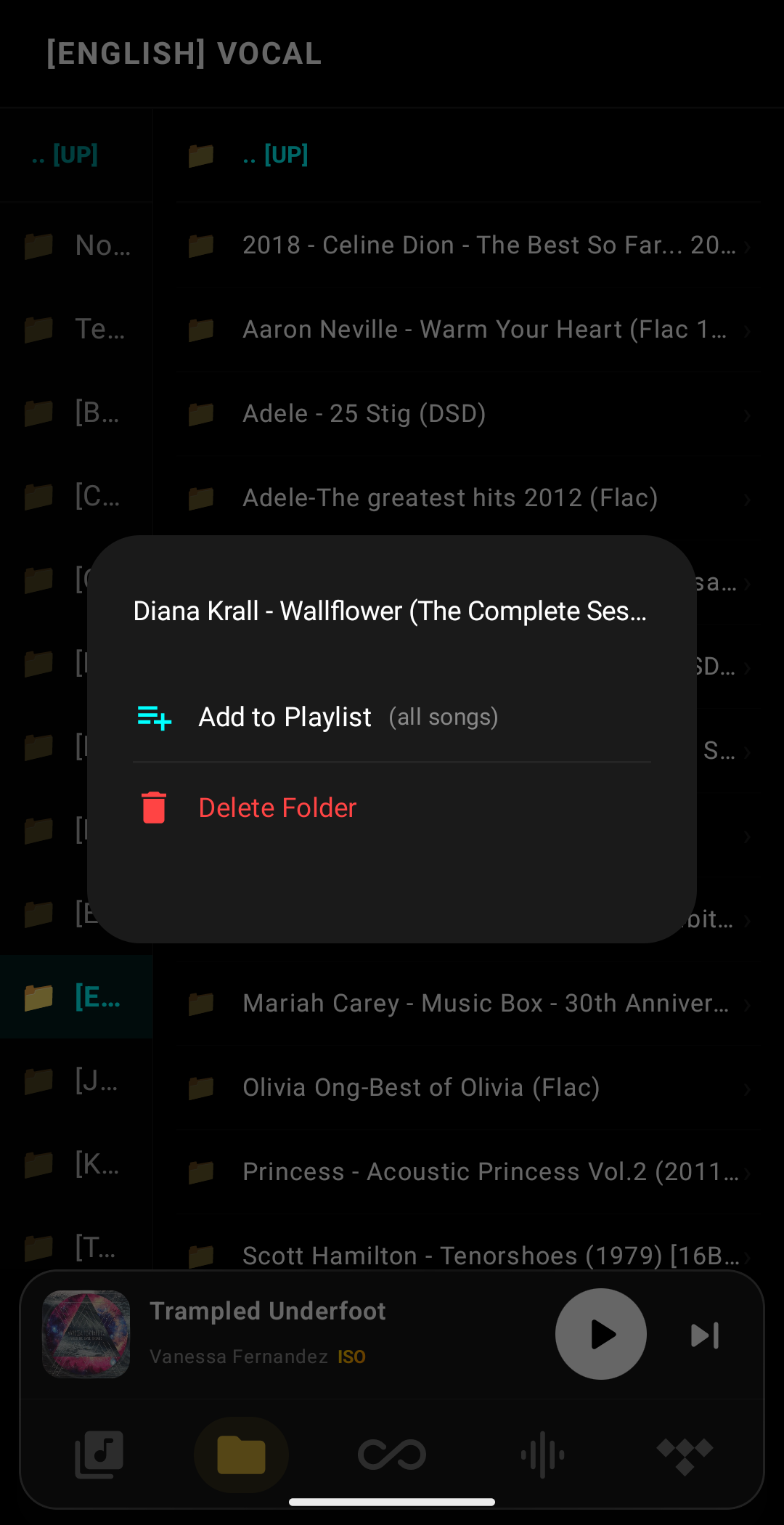 Folder Context Menu